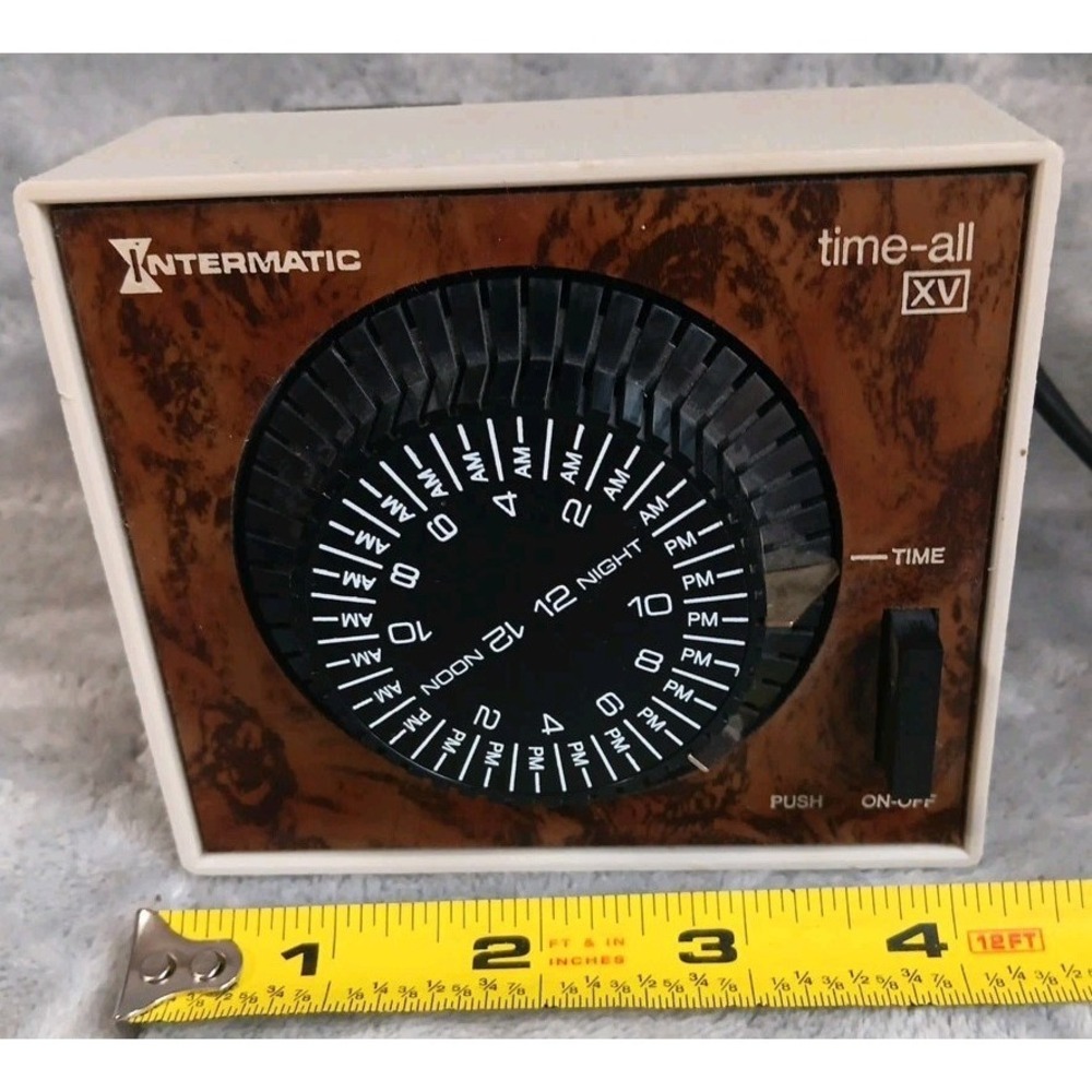 Vtg Intermatic Time-All XV 24-Hour Automatic Timer Model EB-11 Tested Working - Picture 4 of 4